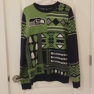 Seattle Seahawks Ugly Christmas Sweater